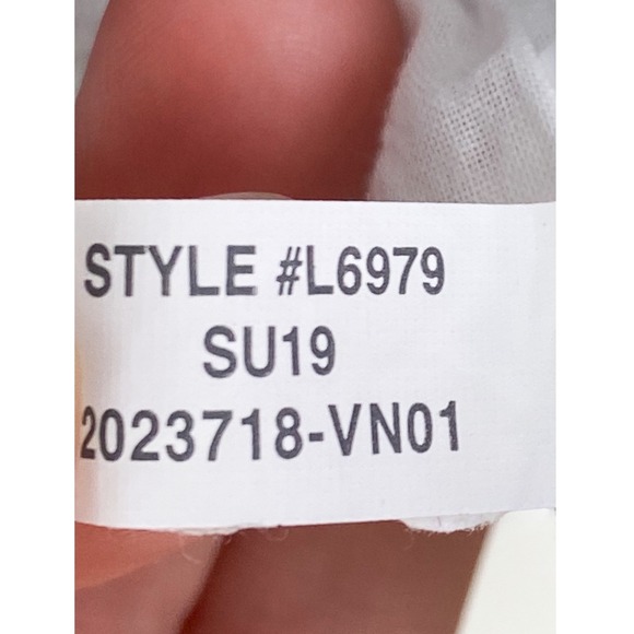 J Crew Womens‎ Gingham Cotton Dress 6 Navy Sleeveless Button Front A Line Fall - Picture 12 of 13